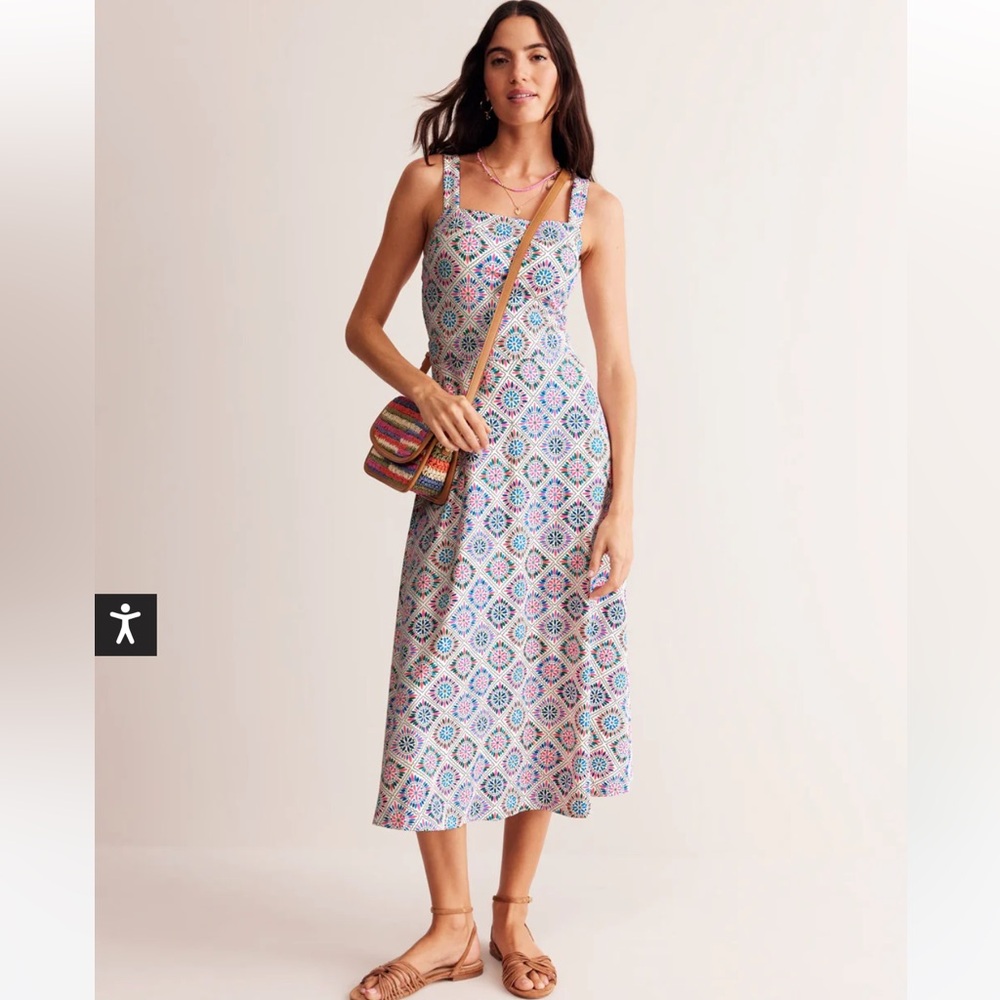 Boden Bridget Ponté Midi Dress